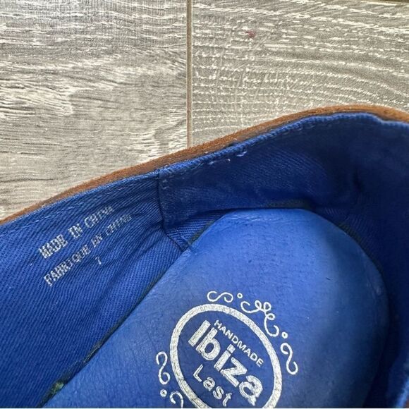 NEW J Campbell leopard calf hair espadrilles flat loafers size 7 - Picture 6 of 7